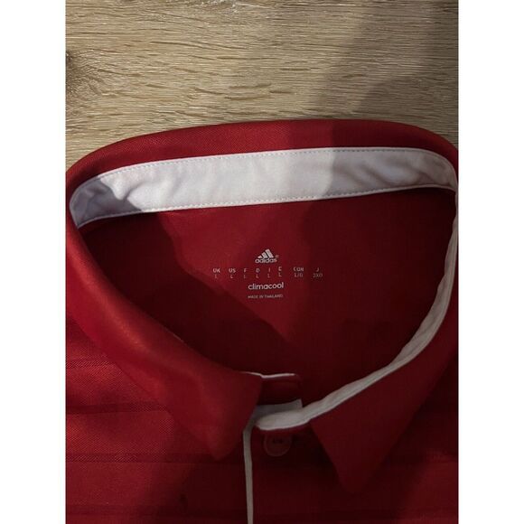 Adidas Mens Red 2016-2017 FC Beyern Munich Jersey Size Large Climacool - Picture 3 of 3